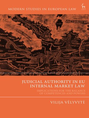 cover image of Judicial Authority in EU Internal Market Law